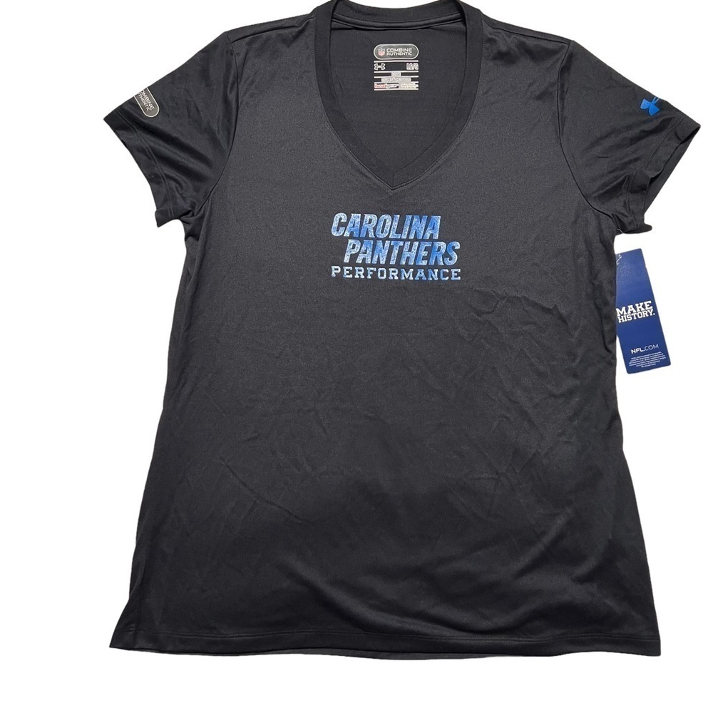 UNDER ARMOR (NWT) SHORT SLEEVE TEE SIZE LARGE IN BLACK - Picture 5 of 7